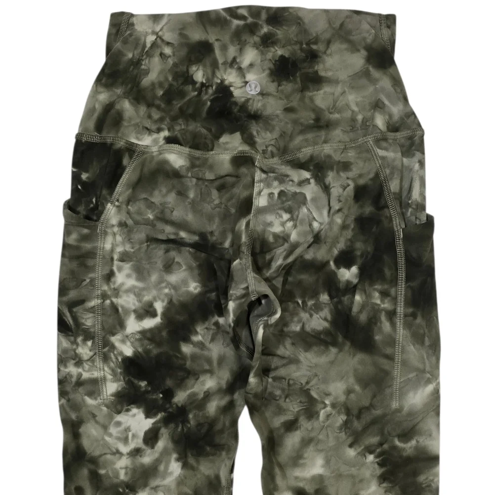 Lululemon Align High-Rise Pant with Pockets Size 4 Diamond Dye Sage/Green